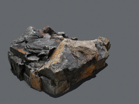 Old temple 3D Модель