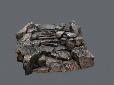 Templo antigo Modelo 3D