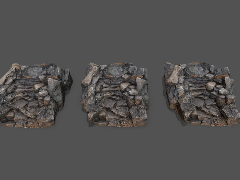 Old temple 3D Модель