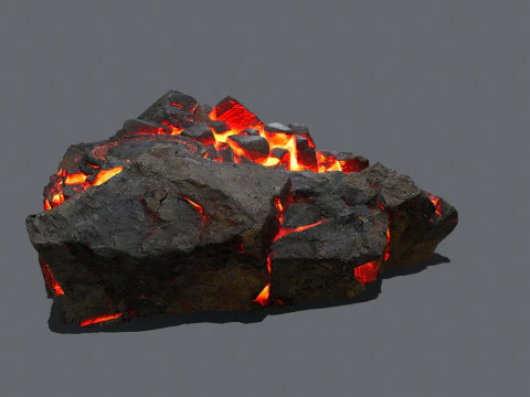 Lava old temple 3D Model