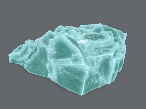 Ice temple 3D Модель