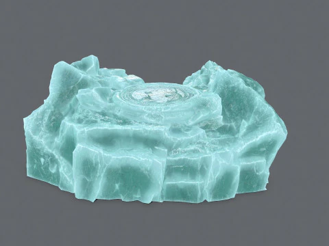 Ice temple 3D Model