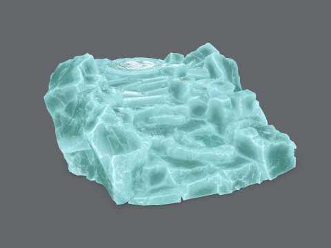 Ice temple 3D Модель