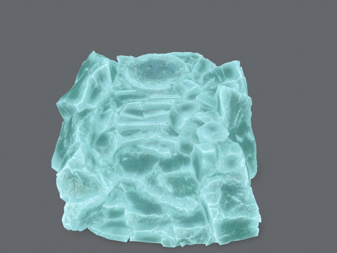 Ice temple 3D Модель