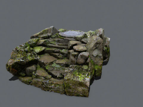 Stara świątynia Model 3D