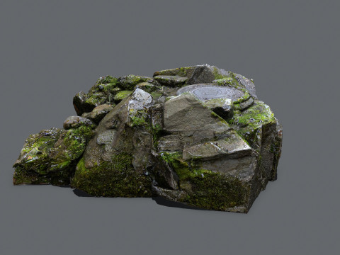 Old temple 3D Model