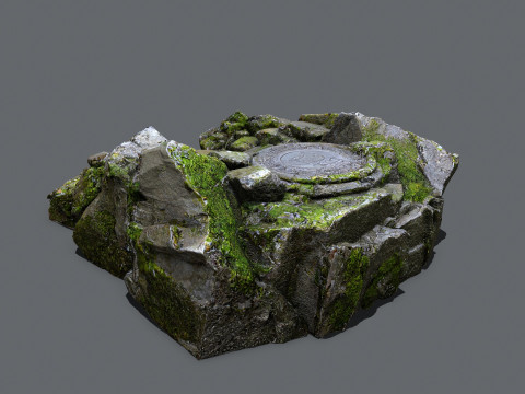 Old temple 3D Model