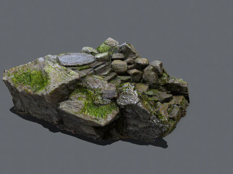 Stara świątynia Model 3D