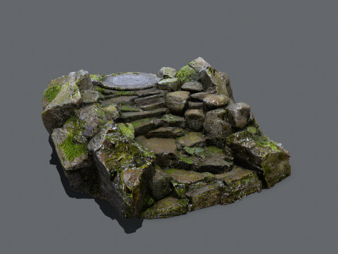 Old temple 3D Model