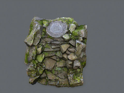 Stara świątynia Model 3D