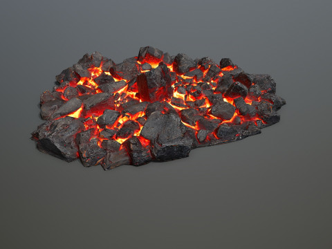 Lava rocks 3D Модель