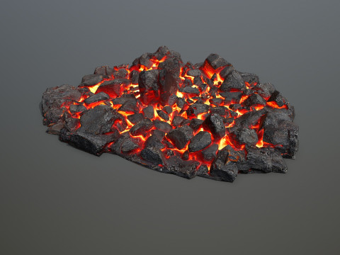 Lava rocks 3D Модель