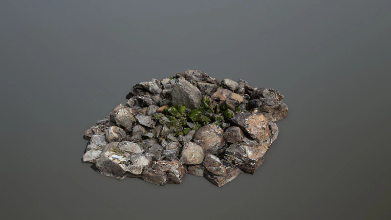 Rocce Modello 3D .c4d .max .obj .3ds .fbx .stl .blend 