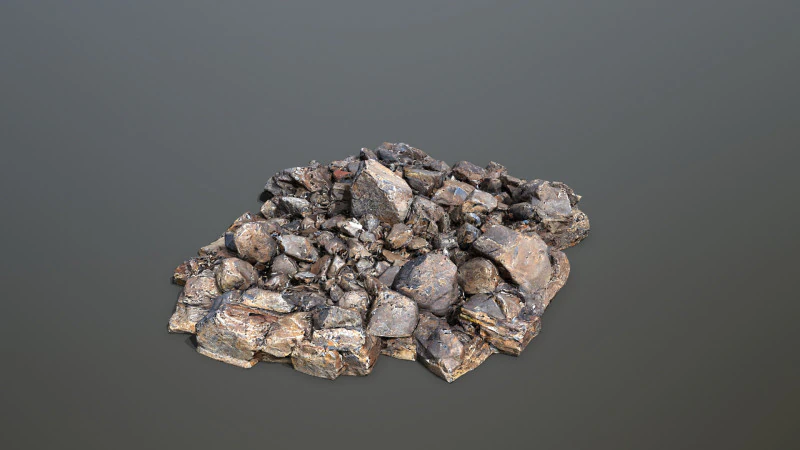 Rocks 3D Model .c4d .max .obj .3ds .fbx .stl .blend 