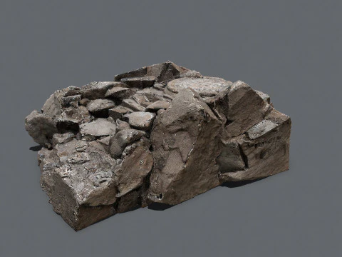 पुराना मंदिर 3D मॉडल