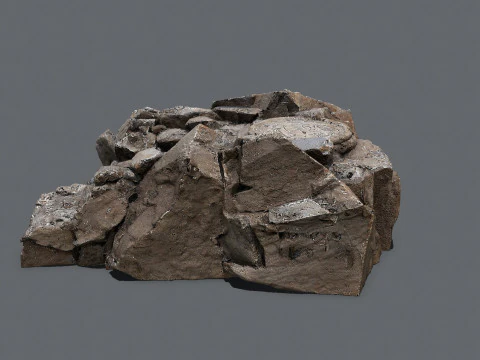 पुराना मंदिर 3D मॉडल