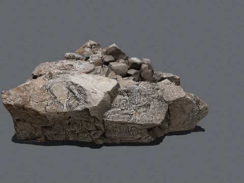 Old temple 3D Model