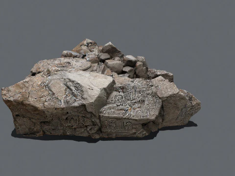 पुराना मंदिर 3D मॉडल