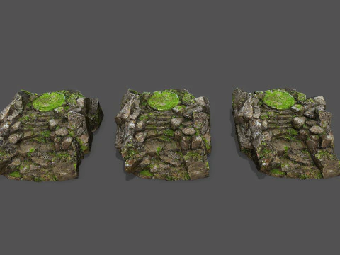 Old temple 3D Model