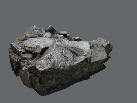Old temple Modelo 3D