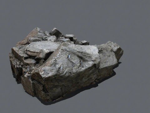 Vecchio tempio Modello 3D