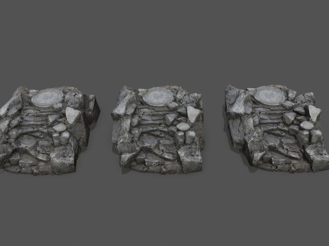 Old temple Modelo 3D