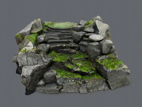 Vecchio tempio Modello 3D