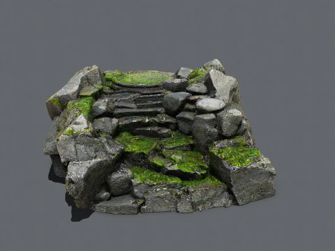 Old temple 3D Model