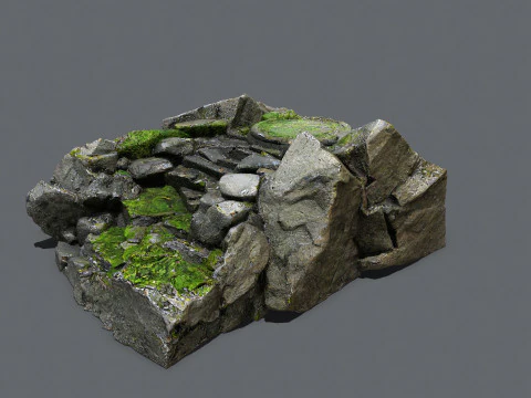 Old temple 3D Model