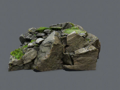 Old temple 3D Model