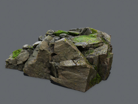 Old temple Modelo 3D