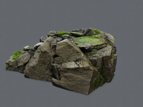 Old temple 3D Model