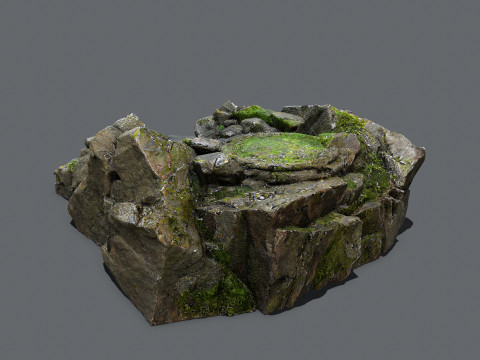 Old temple Modelo 3D