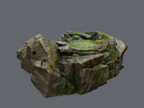 Old temple 3D Model
