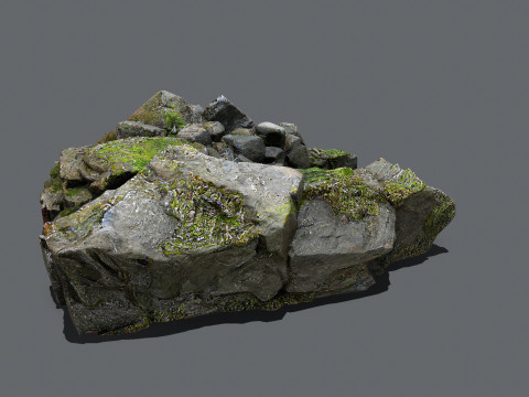 Old temple Modelo 3D