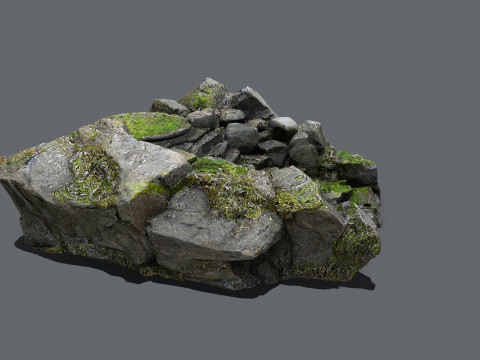 Old temple Modelo 3D