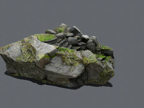 Old temple 3D Model
