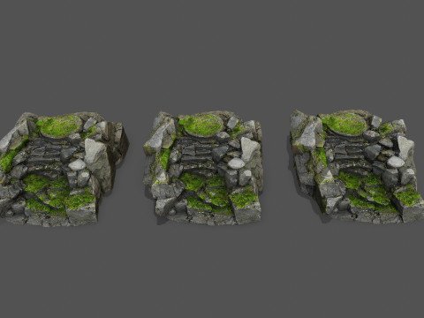 Old temple Modelo 3D