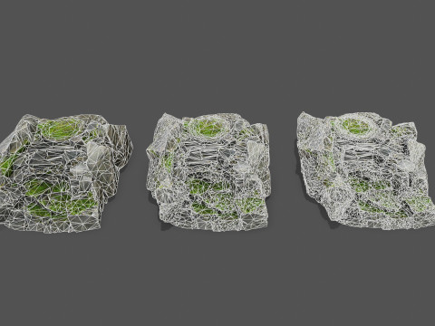 Old temple Modelo 3D