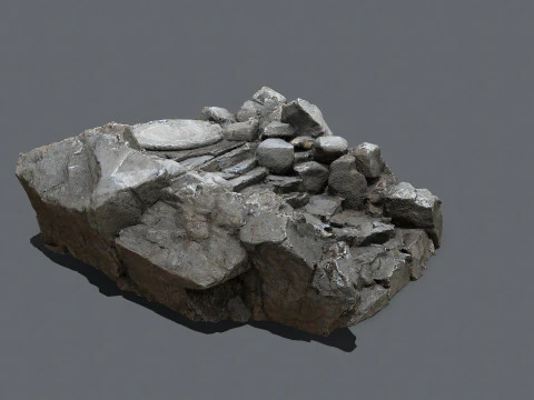 Old stairs 3D Model