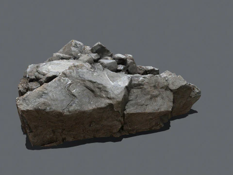 Old stairs 3D Model