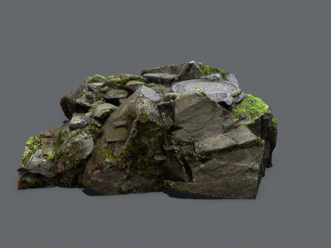 Old temple 3D Model