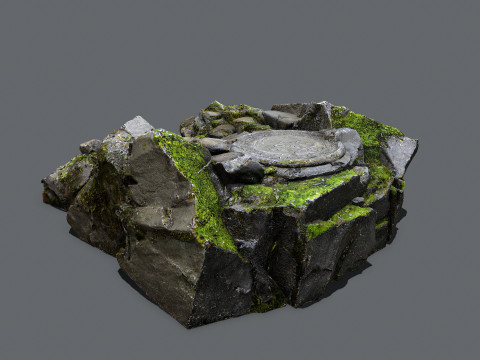 Old temple 3D Model