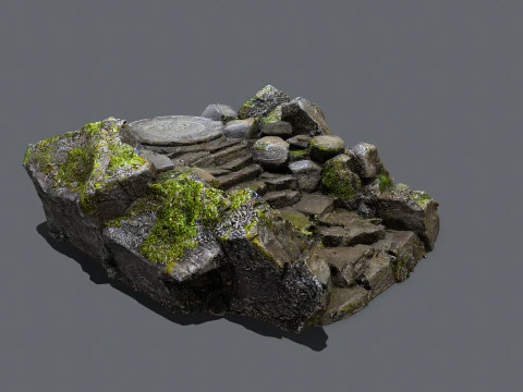 Old temple 3D Model