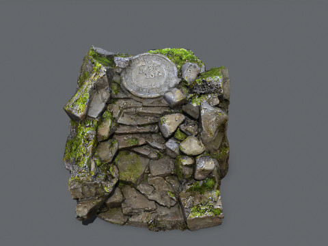Old temple 3D Model