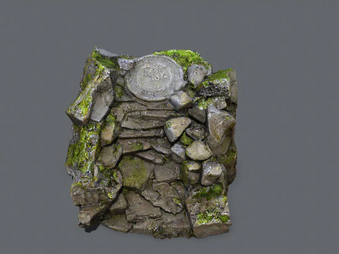 Old temple 3D Model