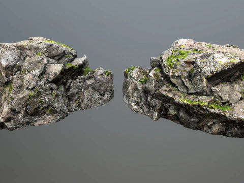Forest rocks 3D Model