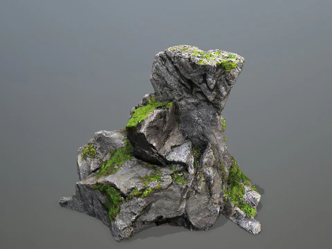 Forest rocks 3D Model