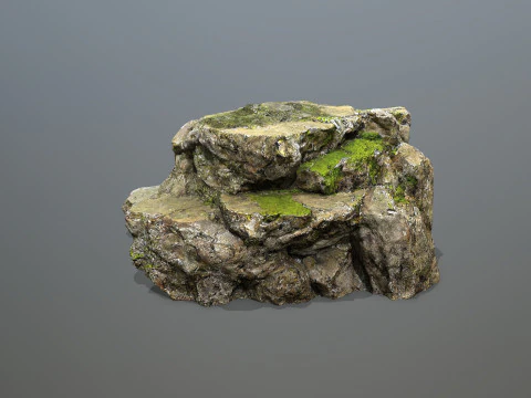 Forest rocks 3D Model