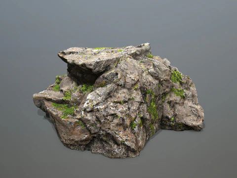 Forest rocks 3D Model